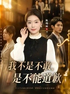 我不是不敢，是不能道歉